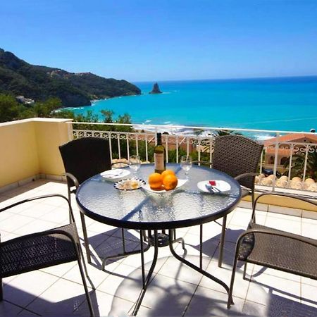 Natalia Apartment B With Panoramic Sea Views Of Agios Gordios Bay Exterior photo
