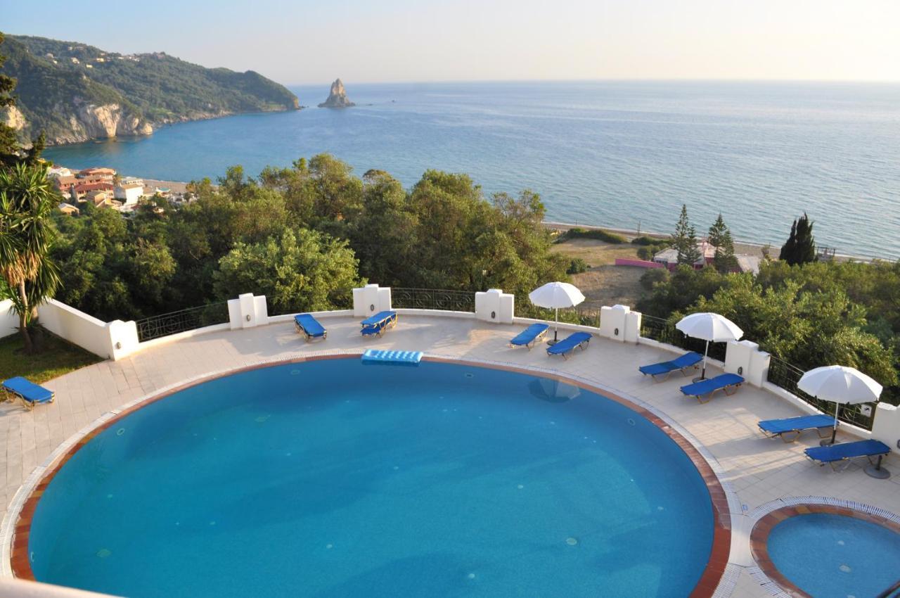 Natalia Apartment B With Panoramic Sea Views Of Agios Gordios Bay Exterior photo