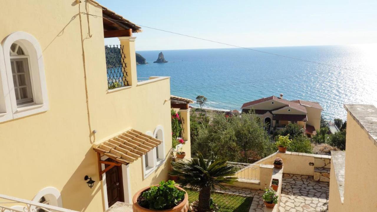 Natalia Apartment B With Panoramic Sea Views Of Agios Gordios Bay Exterior photo